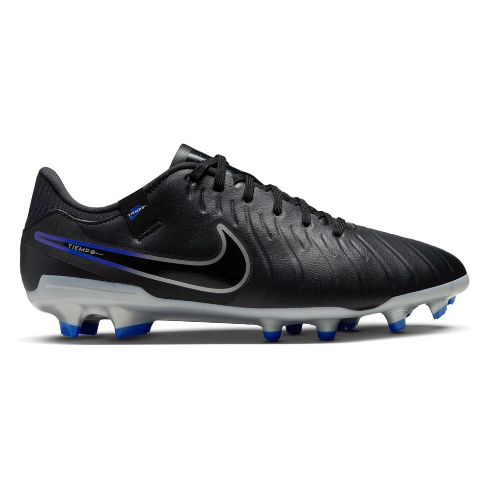 Nike Legend 10 Academy Fg Mg Nero Blu - Scarpe Da Calcio Uomo EUR 39 / US 6.5