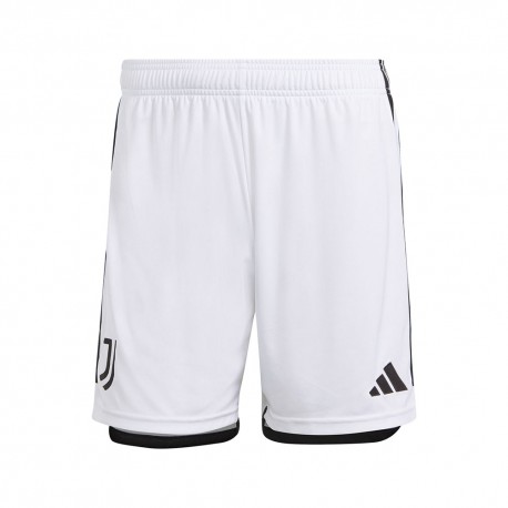 ADIDAS Pantaloncini Calcio Juve Away 23 24 Bianco Uomo