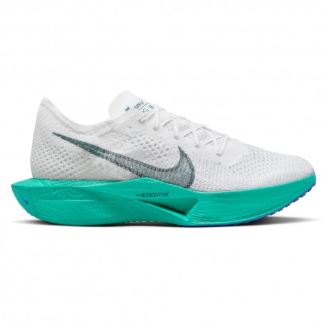 Nike Vaporfly Next% 3 Bianco Dk Smoke Grigio-Particle Gr - Scarpe Running Uomo
