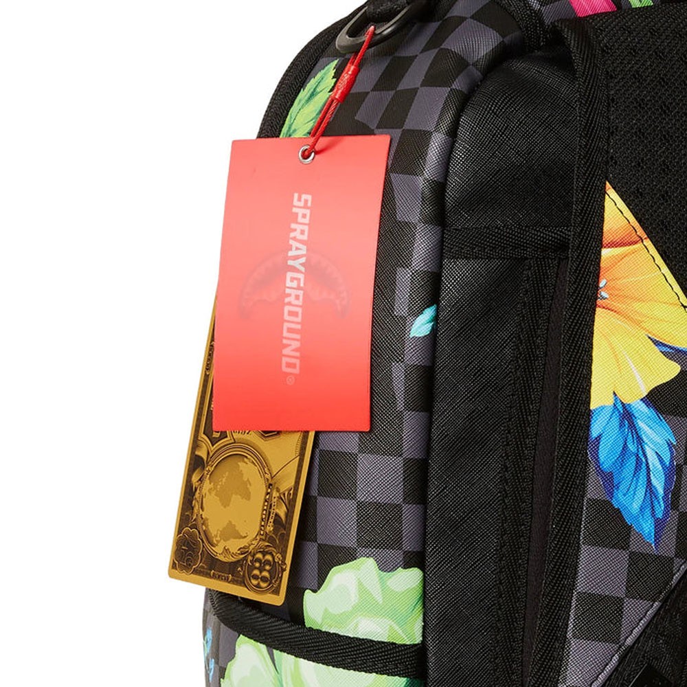 Sprayground Zaino Shark Neon Floral Nero Uomo Acquista online su
