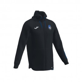 Joma Sport Felpa Calcio Atalanta Leisure Fz Nero Blu Uomo