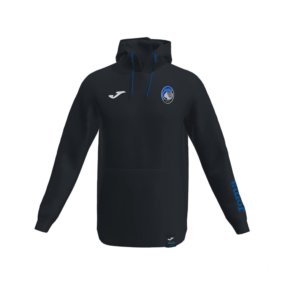 Image of Joma Sport Felpa Calcio Atalanta Leisure Nero Blu Uomo XL