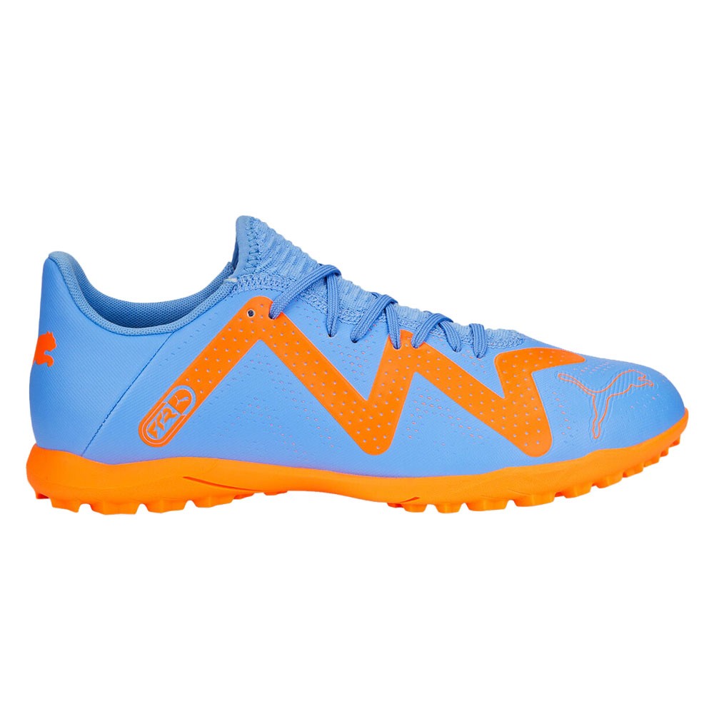 Puma Future Play Tt Azzurro Arancio - Scarpe Da Calcetto Uomo EUR 40.5 / UK 7.0