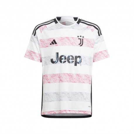 ADIDAS Maglia Maniche Corte Juve Away 23 24 Bianco Bambino