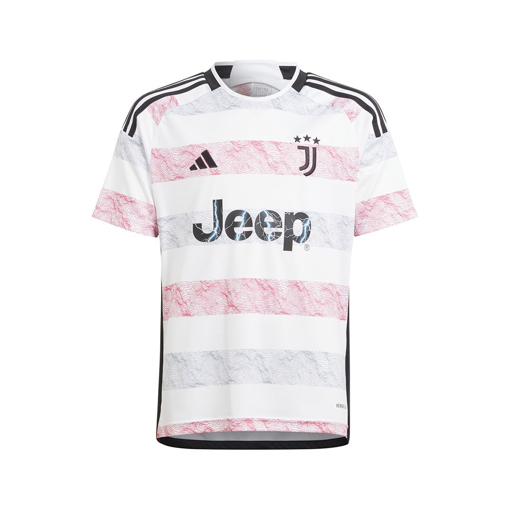 ADIDAS Maglia Maniche Corte Juve Away 23 24 Bianco Bambino 7-8 Anni