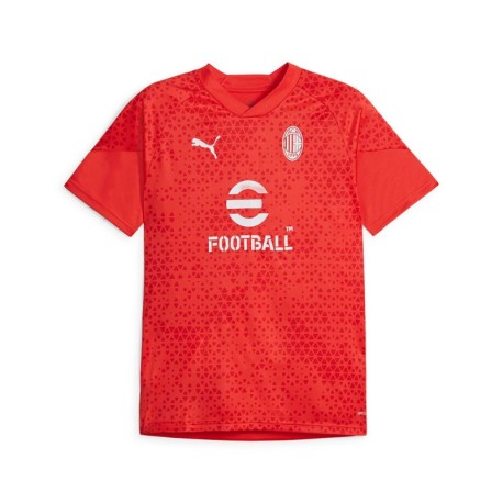 Puma Maglia Maniche Corte Acm Training Rosso Bianco Uomo