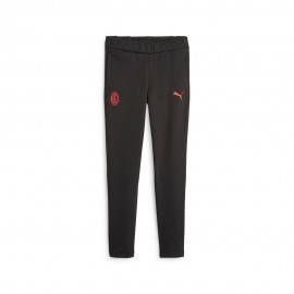 Puma Pantaloni Allenamento Calcio Acm Casuals Nero Rosso Bambino