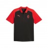 Puma Polo Calcio Acm Casuals Nero Rosso Uomo