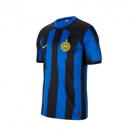 Nike Maglia Calcio Inter 23/24 Home Blu Nero Giallo Uomo