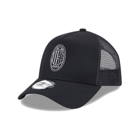 New Era Cappellino Trucker Logo Milan Nero Uomo