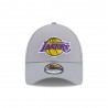 New Era Cappellino 9Forty Lakers Grigio Uomo