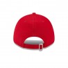 New Era Cappellino 9Forty Logo Milan Rosso Uomo