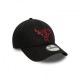 New Era Cappellino Chicago 9 Forty Nero Uomo