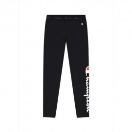 Champion Leggings Logo Nero Donna