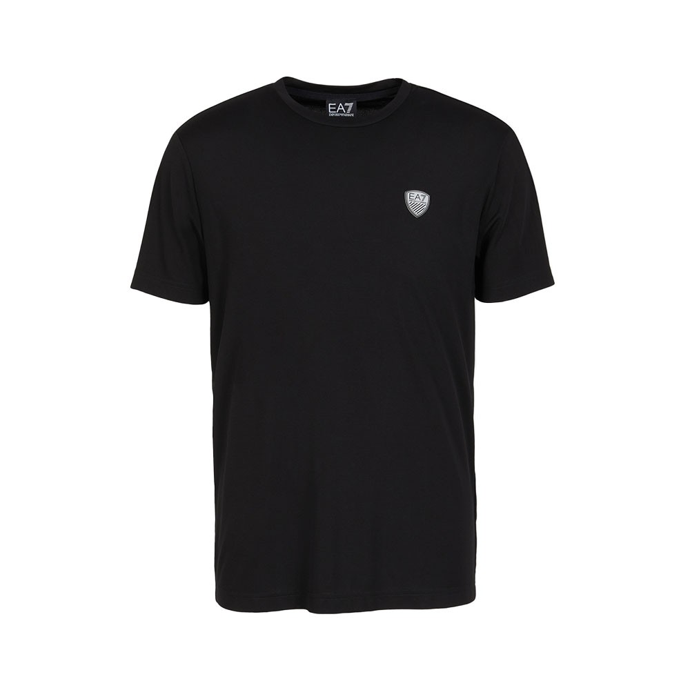 Ea7 T-Shirt Premium Logo Piccolo Nero Uomo XL