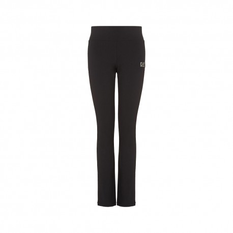 Ea7 Pantaloni College Nero Donna
