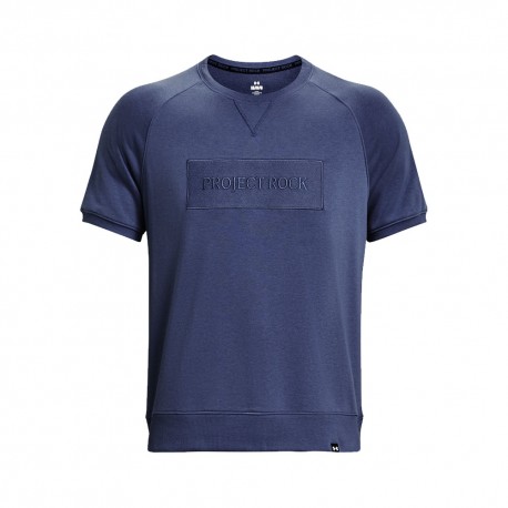 Under Armour Felpa Palestra M C The Rock Blu Uomo