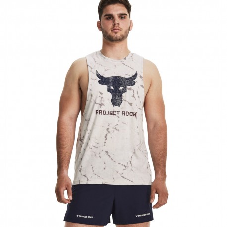 Under Armour Gilet Sportivo The Rock Bianco Uomo