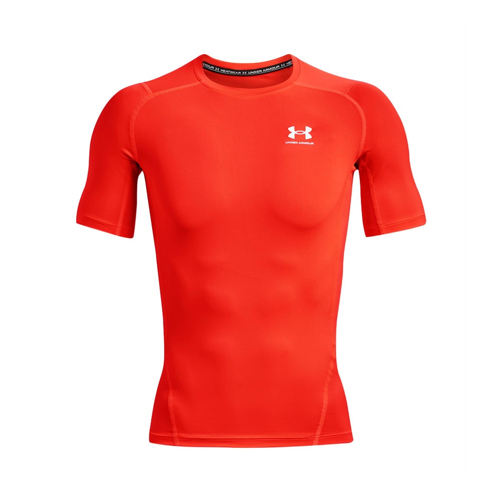 Magliette under armour uomo rosse discount
