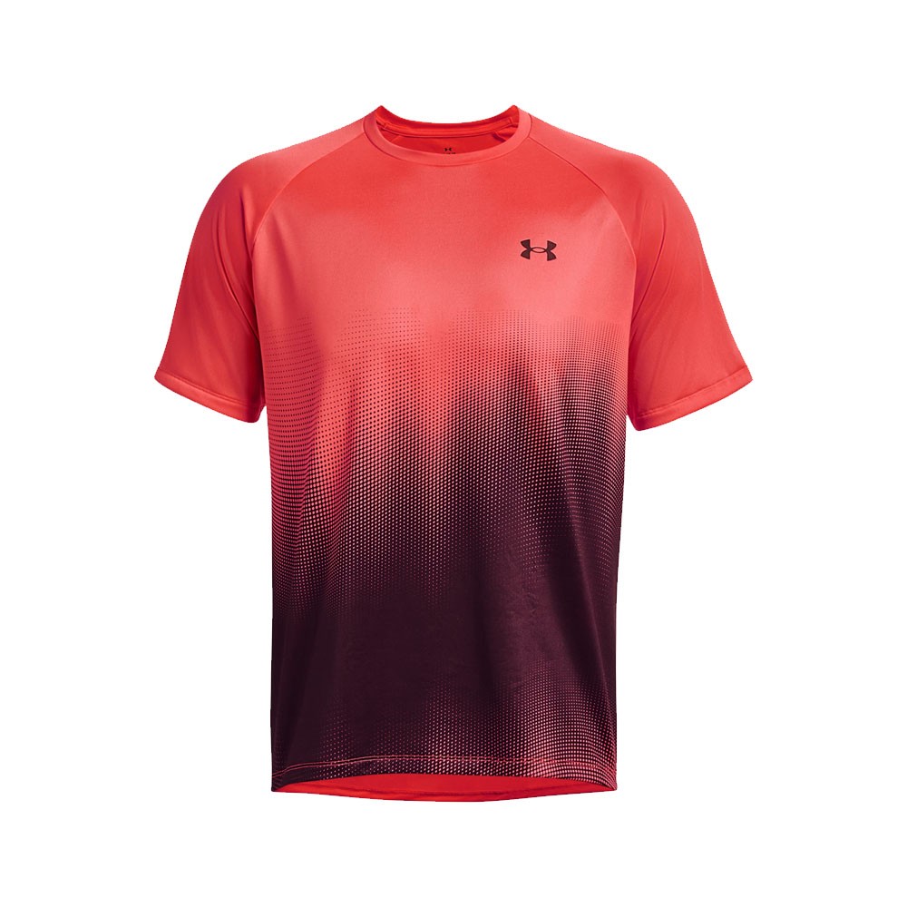 Under Armour Maglietta Palestra Train Tech Fade Rosso Uomo M