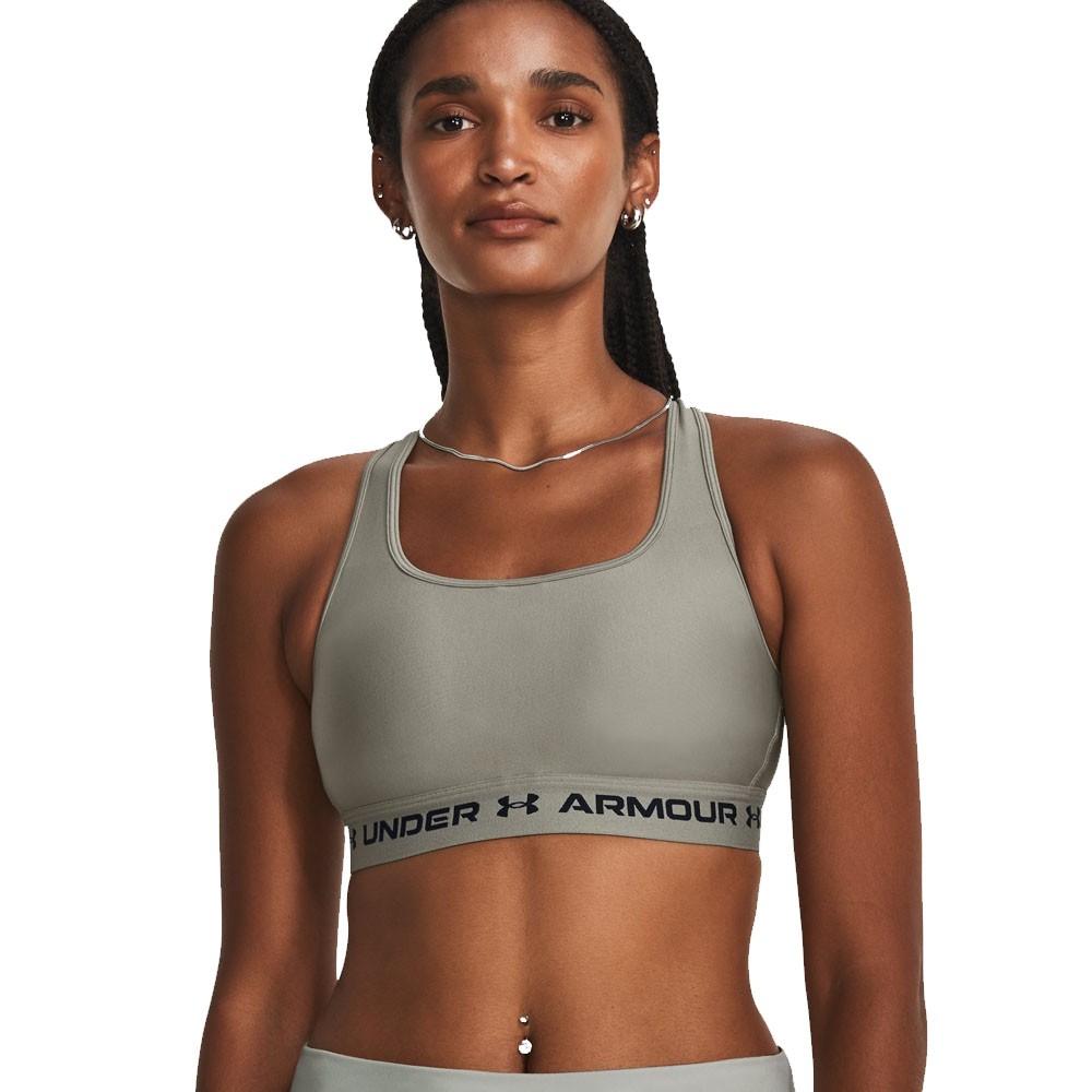 Reggiseno Sportivo Donna Crossback Twisted Push Up - Top Imbottito Senza Schiena Con Coppe Rimovibili - Per Palestra, Yoga, Running