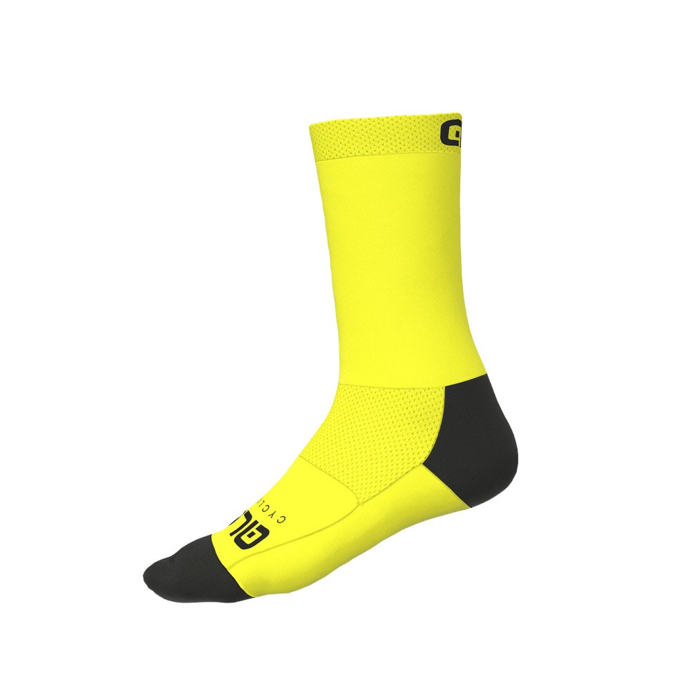 Ale' Calze Lunghe Sprint Nero Giallo Fluo 36/39