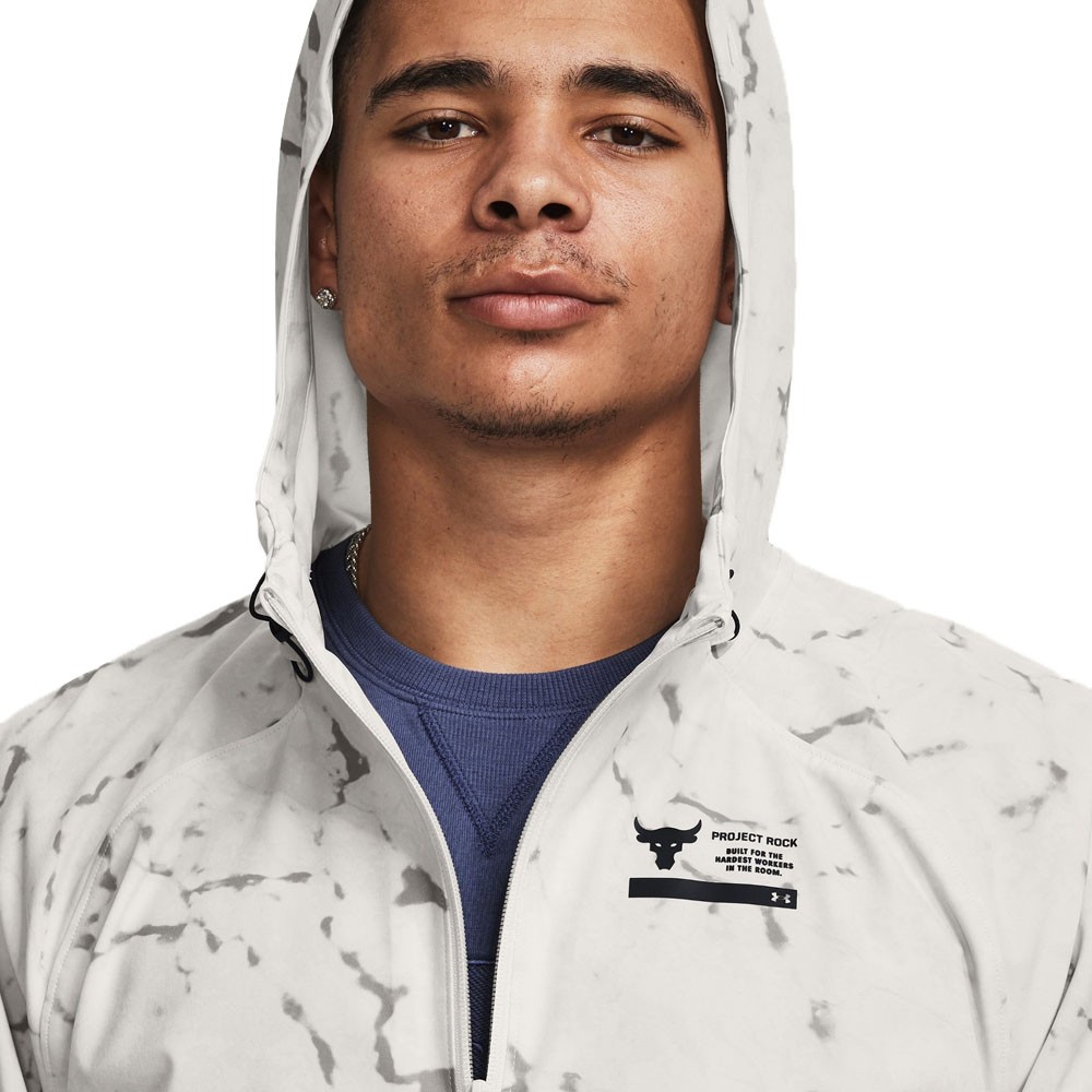 Under Armour Giacca Sportiva The Rock Bianco Uomo Acquista