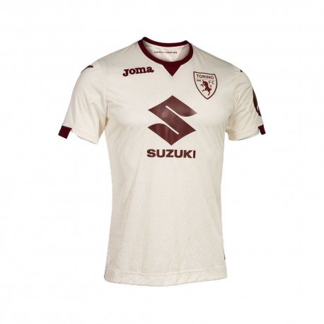 Joma Sport Maglia Maniche Corte Torino Away 23 24 Beige Uomo