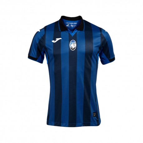 Joma Sport Maglia Maniche Corte Atalanta Home 23 24 Nero Blu Bambino