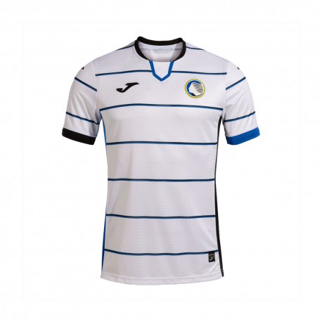 Joma Sport Maglia Maniche Corte Atalanta Away 23 24 Bianco Nero Uomo