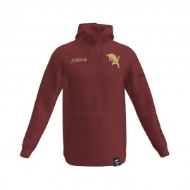 Joma Sport Felpa Calcio Torino Freetime Granata Oro Bambino