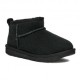 Ugg Classic Ultra Mini Nero - Stivaletti Bambina