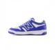 New Balance Gs 480 Lea Bianco Blu - Scarpe Ginnastica Bambino