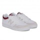 New Balance Bb 480 Mesh Lea Bianco Bordo' - Sneakers Uomo