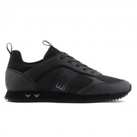Ea7 Nero&Bianco Laces Nero Nero - Sneakers Uomo