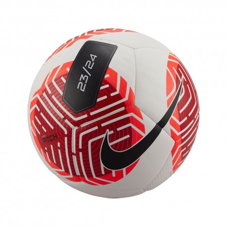 Nike Pallone Da Calcio Pitch Fa23 Bianco Rosso Bambino