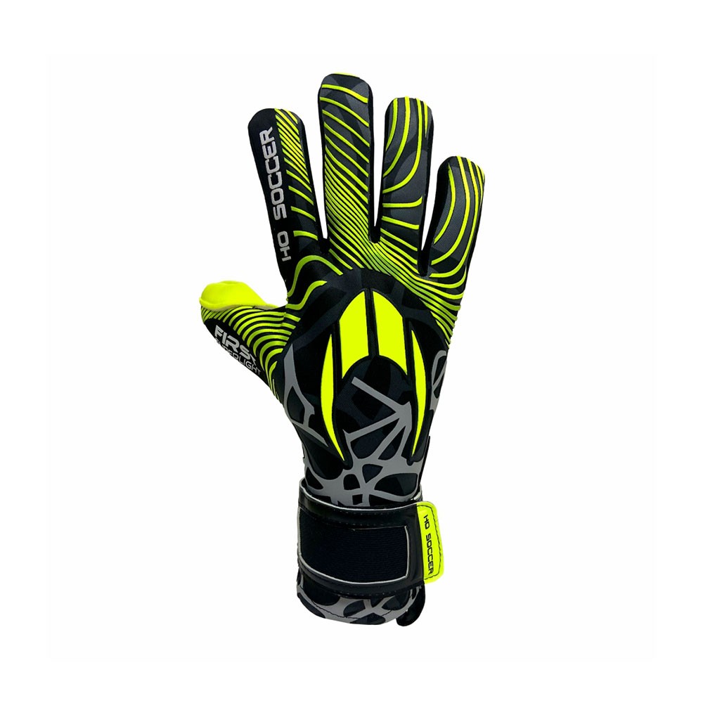 Ho Guanti Calcio First Superlight Nero Lime Uomo 9