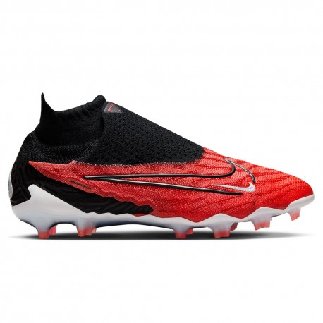 Nike Phantom Gx Elite Fg Dynamic Fit Rosso Nero - Scarpe Da Calcio Uomo