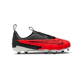 Nike Phantom Gx Academy Mg Rosso Nero - Scarpe Da Calcio Bambino