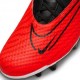 Nike Phantom Gx Academy Ag Rosso Nero - Scarpe Da Calcio Uomo