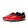 Nike Phantom Gx Academy Ag Rosso Nero - Scarpe Da Calcio Uomo