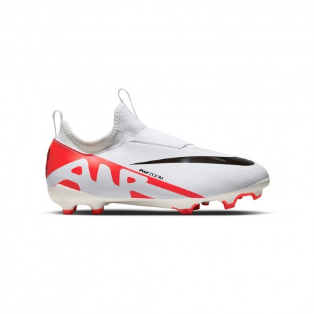 Nike Mercurial Zoom Vapor 15 Academy Mg Bianco R - Scarpe Da Calcio Bambino