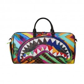 Sprayground Borsa Duffle Shark In Paint Multi