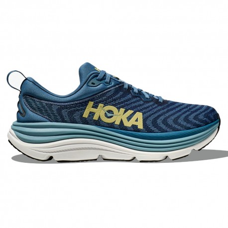 Hoka Gaviota 5 Bluestill/Stone Blie - Scarpe Running Uomo