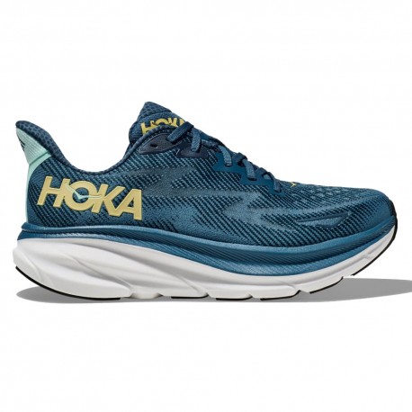 Hoka Clifton 9 Midnight Ocean/ Bluestill - Scarpe Running Uomo