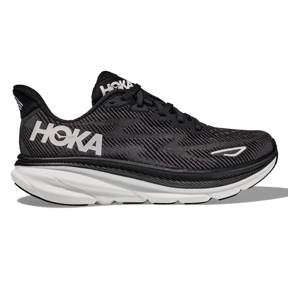 Hoka Clifton 9 Nero Bianco - Scarpe Running Uomo EUR 40 2/3 / US 7.5
