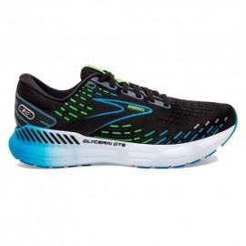 Brooks Glycerin 20 Gts Nero Hawaiian Ocean Green - Scarpe Running Uomo