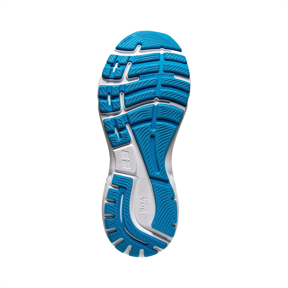 Brooks Adrenaline Gts 23 Nero Azzurro Verde Scarpe Running Uomo