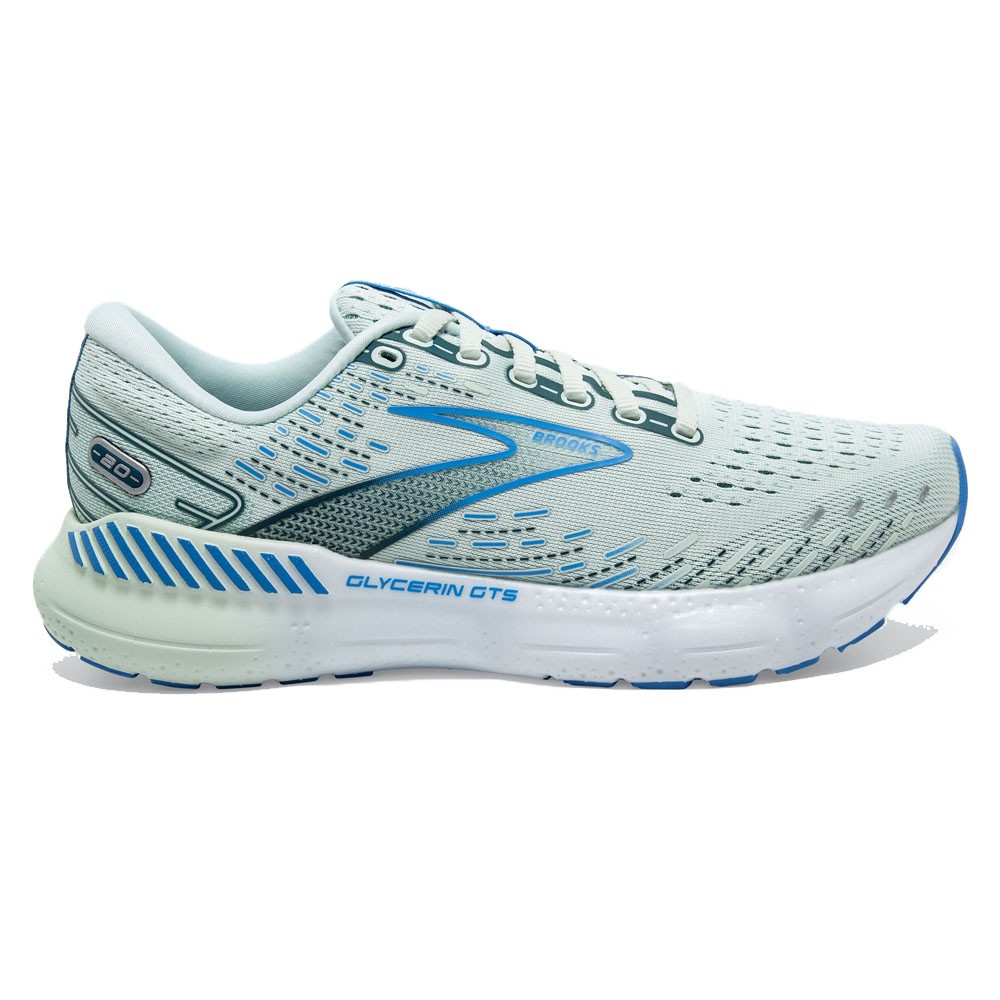 Brooks Glycerin Gts 20 Blu Azzurro - Scarpe Running Donna EUR 40 / US 8,5