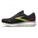 Brooks Ghost 15 Nero Ebony Sharp Green - Scarpe Running Donna